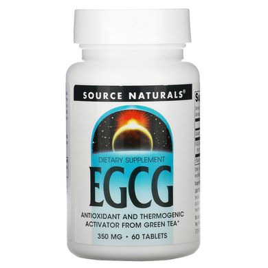 Зелений чай EGCG Source Naturals 350 мг 60 таблеток