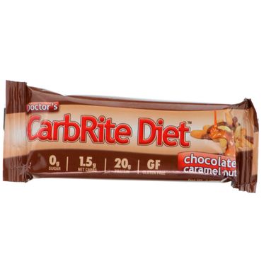 Диетические бары шоколад карамель орех Universal Nutrition (CarbRite Diet Bars) 12 шт. по 56.7 г купить в Киеве и Украине