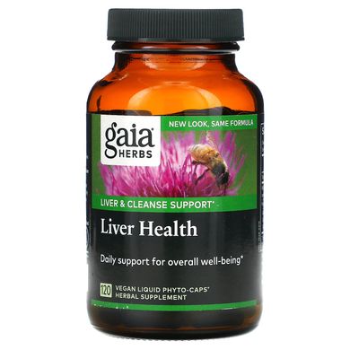 Поддержка печени Gaia Herbs (Liver Health) 120 капсул купить в Киеве и Украине