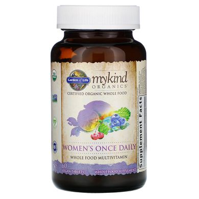 Вітаміни для жінок Garden of Life (Women's Once Daily) 1 в день 60 таблеток