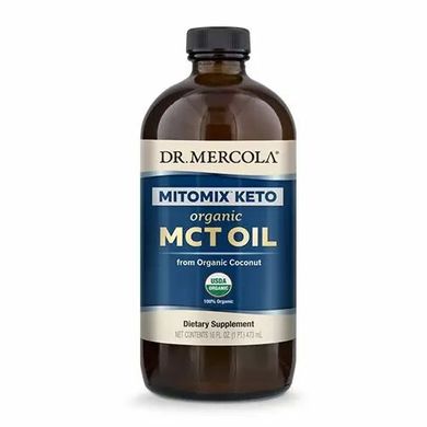Кокосове масло MCT Dr. Mercola (KETO Organic MCT Oil) 473 мл
