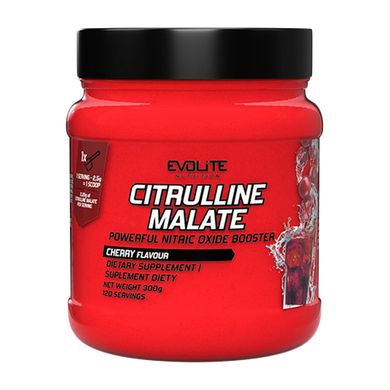 Citrulline Malate Evolite Nutrition 300 g cherry купить в Киеве и Украине