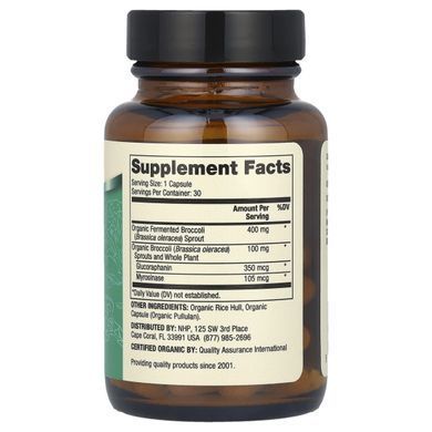 Dr Mercola Fermented Broccoli Sprouts 30 Capsules