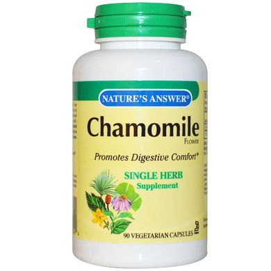 Ромашка Nature's Answer (Chamomile) 650 мг 90 капсул