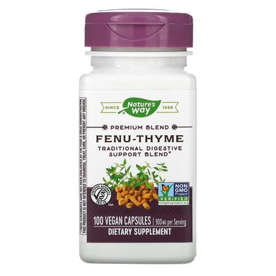 Суміш для дихальних шляхів Nature's Way (Fenu-Thyme) 900 мг 100 капсул