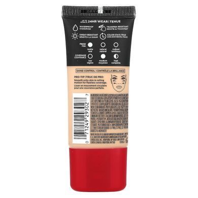 Тональна основа Infallible Pro-Matte, відтінок Natural Buff 103, L'Oreal, 30 мл