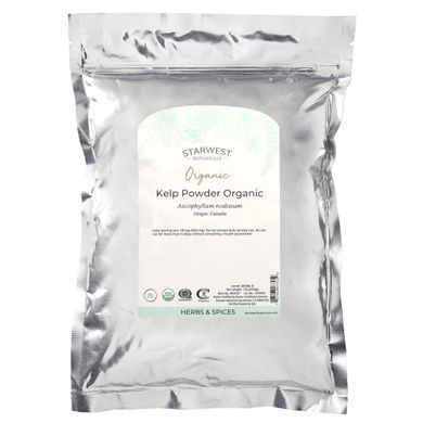 Organic BLADDERWRACK powder, Starwest Botanicals, 1 pound (453.6 g)