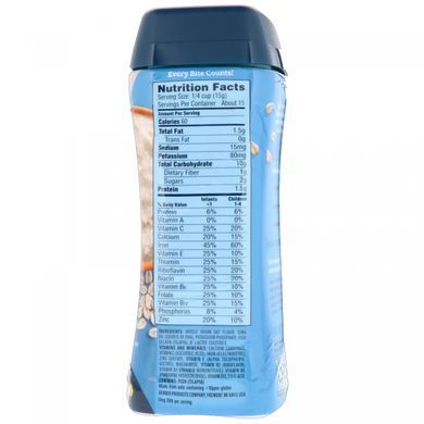 DHG and probiotic, single-grain oatmeal porridge for children who can sit with support, Gerber, 227 g Translation: single-grain oatmeal porridge for children who can sit with support