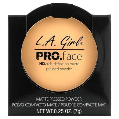 Компактна пудра для обличчя Pro Face HD, матуюча, відтінок Creamy Natural, L.A. Girl, 7 г