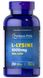 Л-лізин Puritan's Pride (L-Lysine) 1000 мг 250 капсул фото