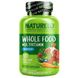 Мультивитамины для мужчин 50+, Whole Food Multivitamin for Men 50+, NATURELO, 120 вегетарианских капсул фото