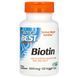 Биотин Doctor's Best (Biotin) 5000 мкг 120 капсул фото