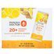 Мед Манука 20+ з лимоном і імбиром Manuka Doctor (Manuka Honey) 24 пакетика по 7 г фото