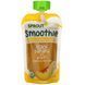 Smoothie, Peach Banana with Yogurt, Veggies & Flax Seed, Sprout Organic, 113 g