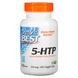 5-гідрокситриптофан, 5-HTP, Doctor's Best, 100 мг, 180 вегетаріанських капсул фото