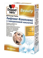 Доппельгерц Бьюти Лифтинг-комплекс с гиалуроновой кислотой Doppel Herz 30 капсул купить в Киеве и Украине