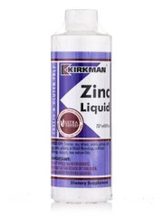 Цинк жидкий, Zinc Liquid, Kirkman labs, 8 ф. ун (237 мл) купить в Киеве и Украине