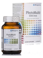 Мультивітаміни із залізом Metagenics (PhytoMulti with Iron) 60 таблеток
