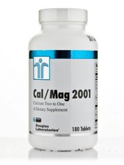 Кальцій та Магній Douglas Laboratories (Cal/Mag 2001) 180 таблеток