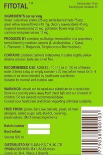 Fitotal Metabiotic for Restoring Intestinal Microflora 500 ml