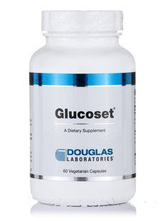 Витамины для контроля сахара в крови Douglas Laboratories (Glucoset) 60 вегетарианских капсул купить в Киеве и Украине