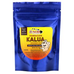 Гавайська сіль приправи калуа, Hawaiian Kalua Seasoning Salt, NOH Foods of Hawaii, 113 г