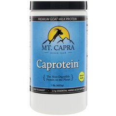 Caprotein, высококачественный протеин из козьего молока, ваниль, Mt. Capra, 1 ф. (453 г) купить в Киеве и Украине