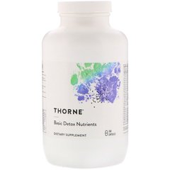 Витамины для детокса и очищение Thorne Research (Basic Detox Nutrients) 360 капсул купить в Киеве и Украине