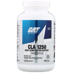 КЛК 1250, підтримка форми тіла, GAT, 180 м'яких таблеток