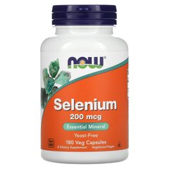 Селен Now Foods (Selenium) 200 мкг 180 капсул купить в Киеве и Украине