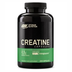 Креатин капсули Optimum Nutrition (Creatine Capsules 2500 CreaPure) 200 капсул