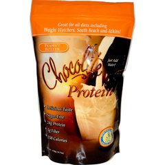 Протеїн, арахісова олія, HealthSmart Foods, Inc, 418 г