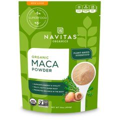 Органический порошок маки Navitas Organics (Organic Root Maca Powder) 454 г купить в Киеве и Украине