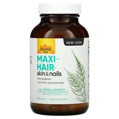 Витамины для волос Country Life (Maxi-Hair) 90 таблеток со вкусом ванили купить в Киеве и Украине