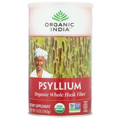 Подорожник шелуха Organic India (Psyllium Whole Husk) 340 г купить в Киеве и Украине