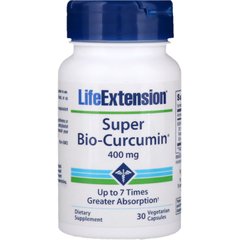 Куркумін Супер-Біо Life Extension (Super Bio-Curcumin) 400 мг 30 капсул