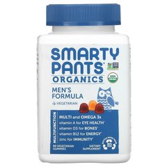 Органічний, чоловічий повний, Organic, Men's Complete, SmartyPants, 90 вегетаріанських жувальних цукерок