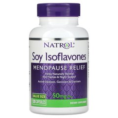 Соєві Ізофлавони, Soy Isoflavones, Natrol, 50 мг, 120 капсул