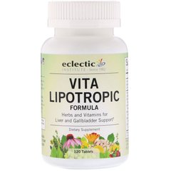 Віта Ліпотропні, Vita Lipotropic, Eclectic Institute, 120 таблеток