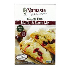 Namaste Foods, Смесь для маффинов без глютена, 16 унций (453 г) купить в Киеве и Украине