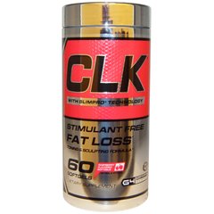 CLK, Стимулююча втрата жиру, зі смаком малини, Cellucor, 60 капсул
