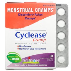 Цикліз при спазмах, Менструальні спазми, Boiron, 60 швидкорозчинних таблеток