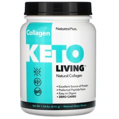 Nature's Plus, Keto Living, натуральний колаген, 1,36 фунта (616 г)