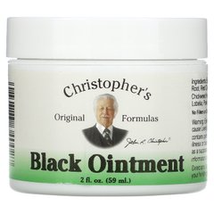 Ихтиоловая мазь, Black Ointment, Christopher's Original Formulas, 59 мл купить в Киеве и Украине