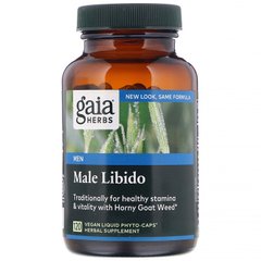 Репродуктивное здоровье мужчин Gaia Herbs (Male libido) 120 капсул купить в Киеве и Украине