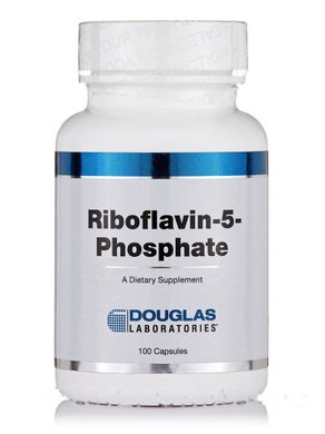 Рибофлавін фосфат Douglas Laboratories (Riboflavin-5-Phosphate) 100 капсул