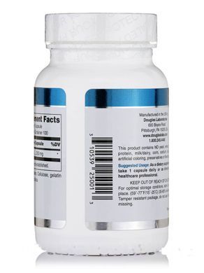 L-Carnitine Douglas Laboratories 250 mg 100 capsules.