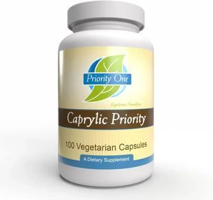 Комплекс для здоровья кишечника с каприловой кислотой Priority One (Caprylic Priority) 100 капсул купить в Киеве и Украине