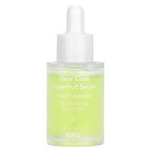 Purito, Clear Code Superfruit Serum, 1.01 fl oz (30 ml) купить в Киеве и Украине