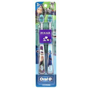 Oral-B, Toothbrush, Extra Soft, 3+ Years, Pixar, 2 Toothbrushes купить в Киеве и Украине